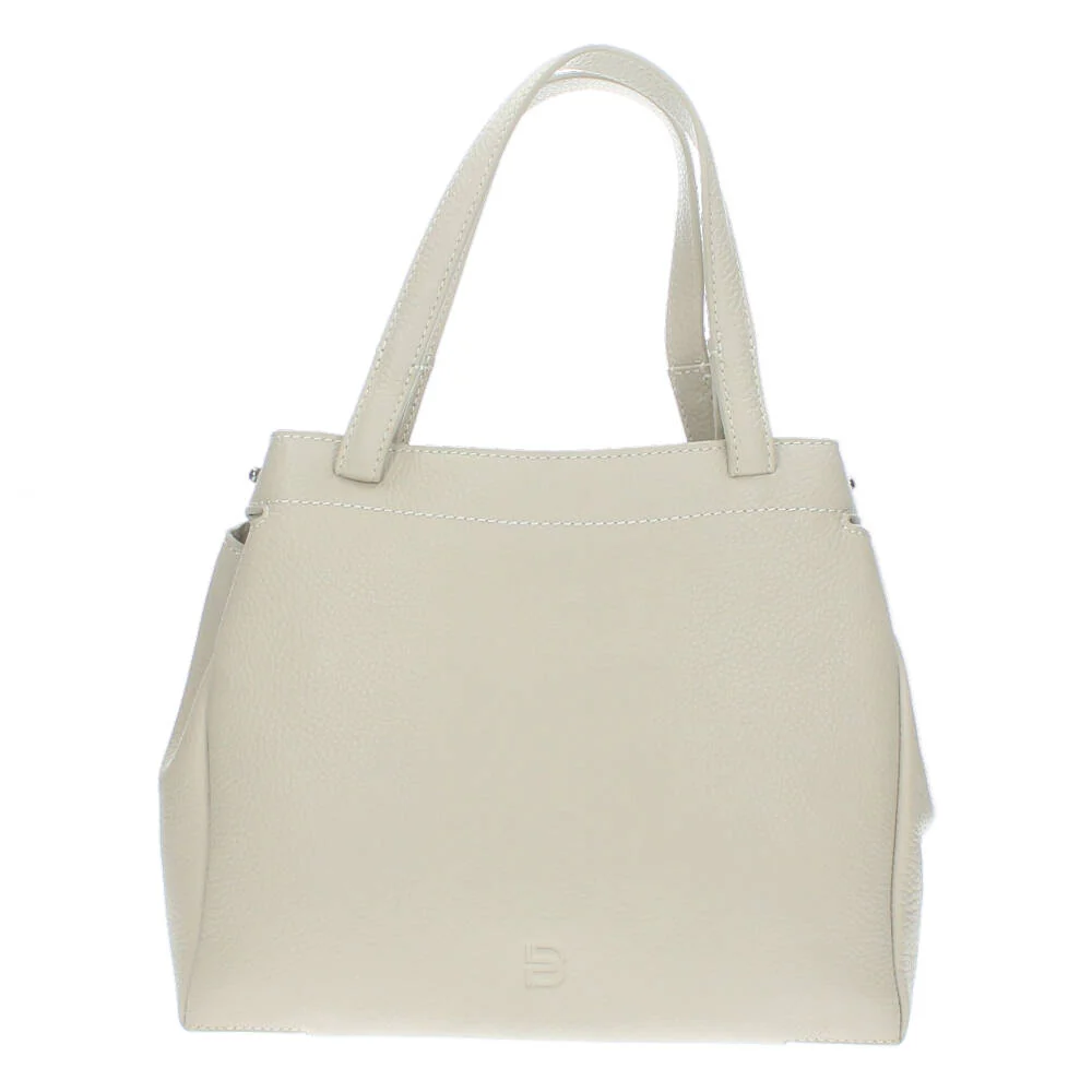 beige handtas