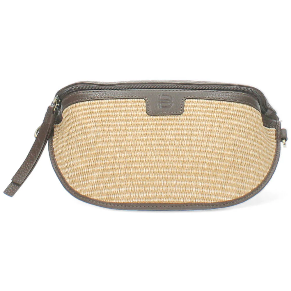 beige handtas