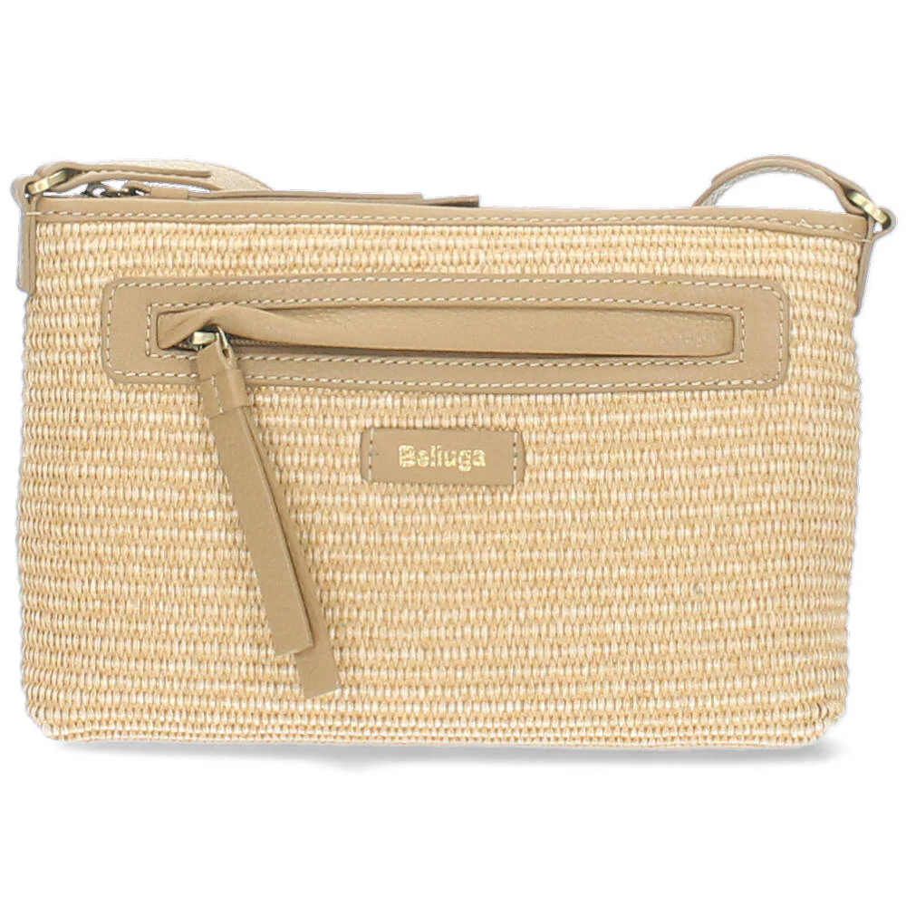 beige handtas
