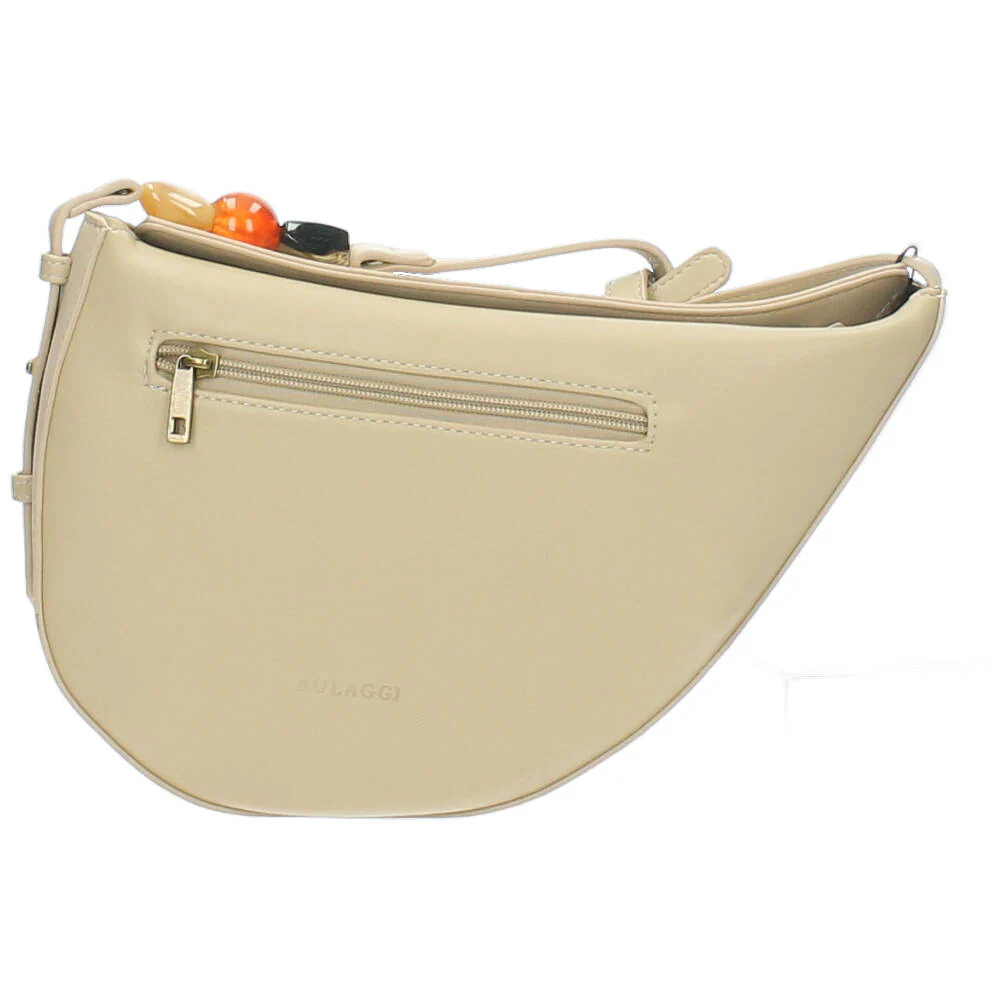beige handtas