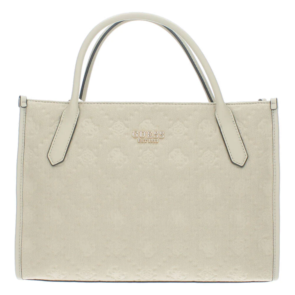 beige handtas