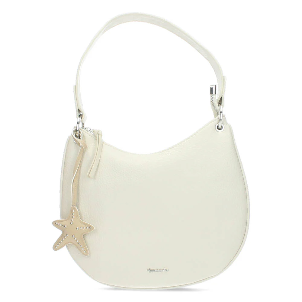 beige handtas