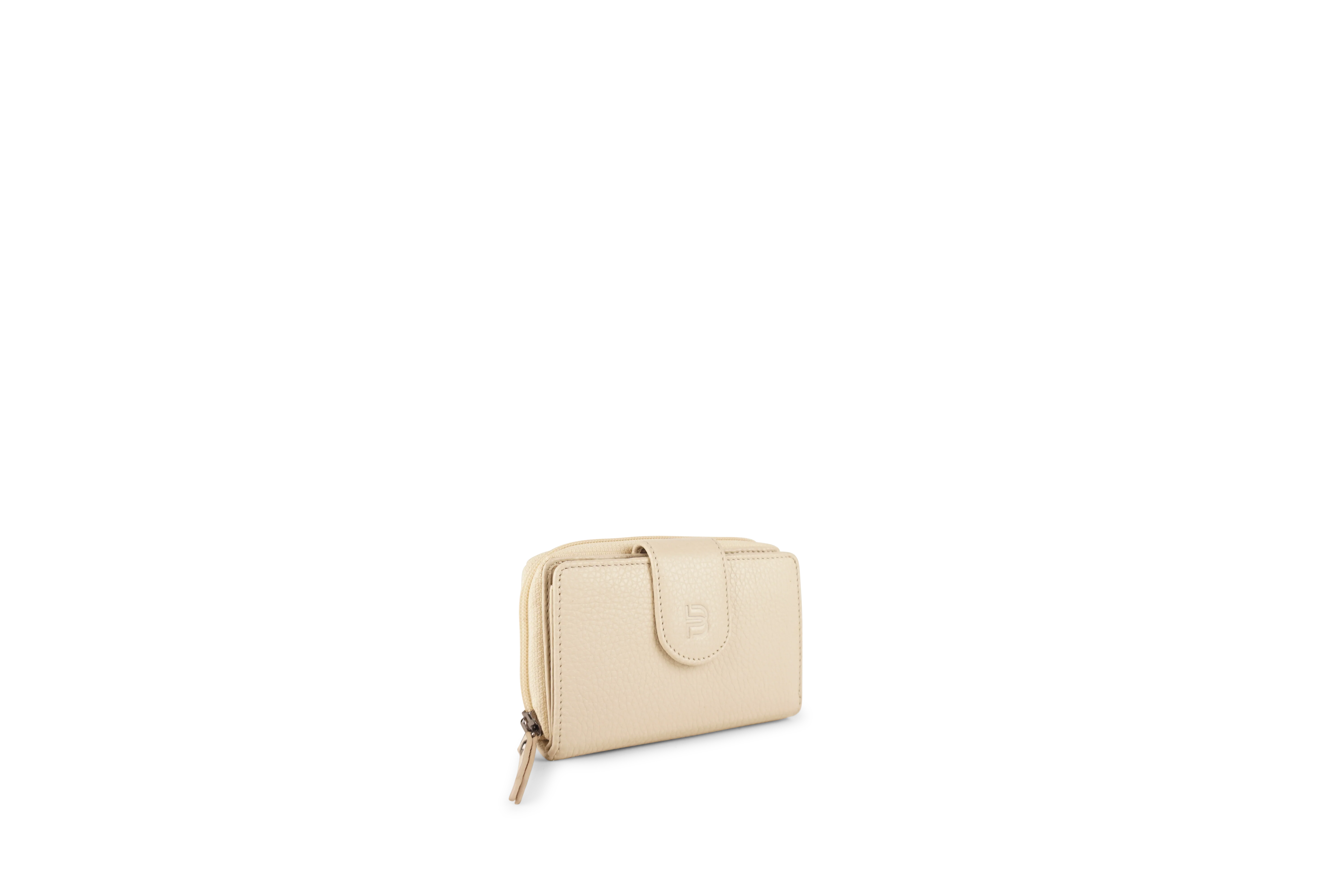Beige portefeuille