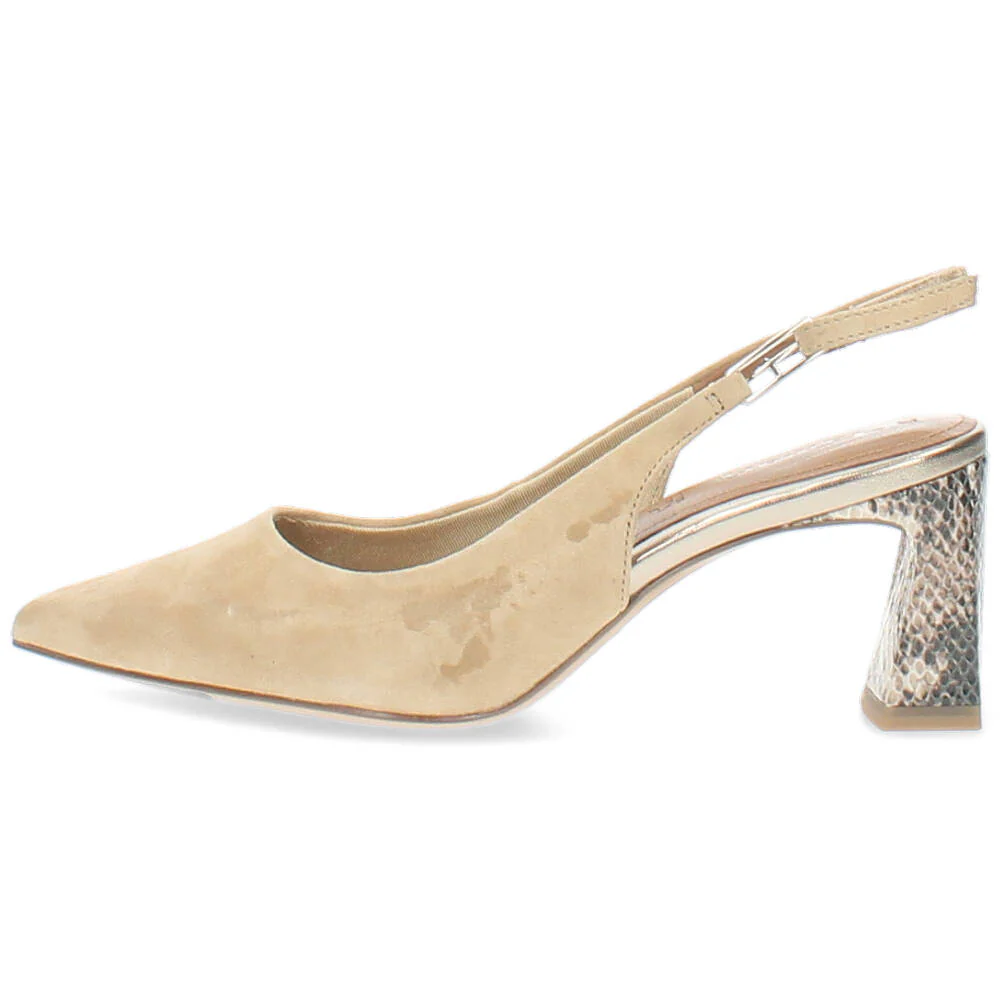beige slinback - Image 2