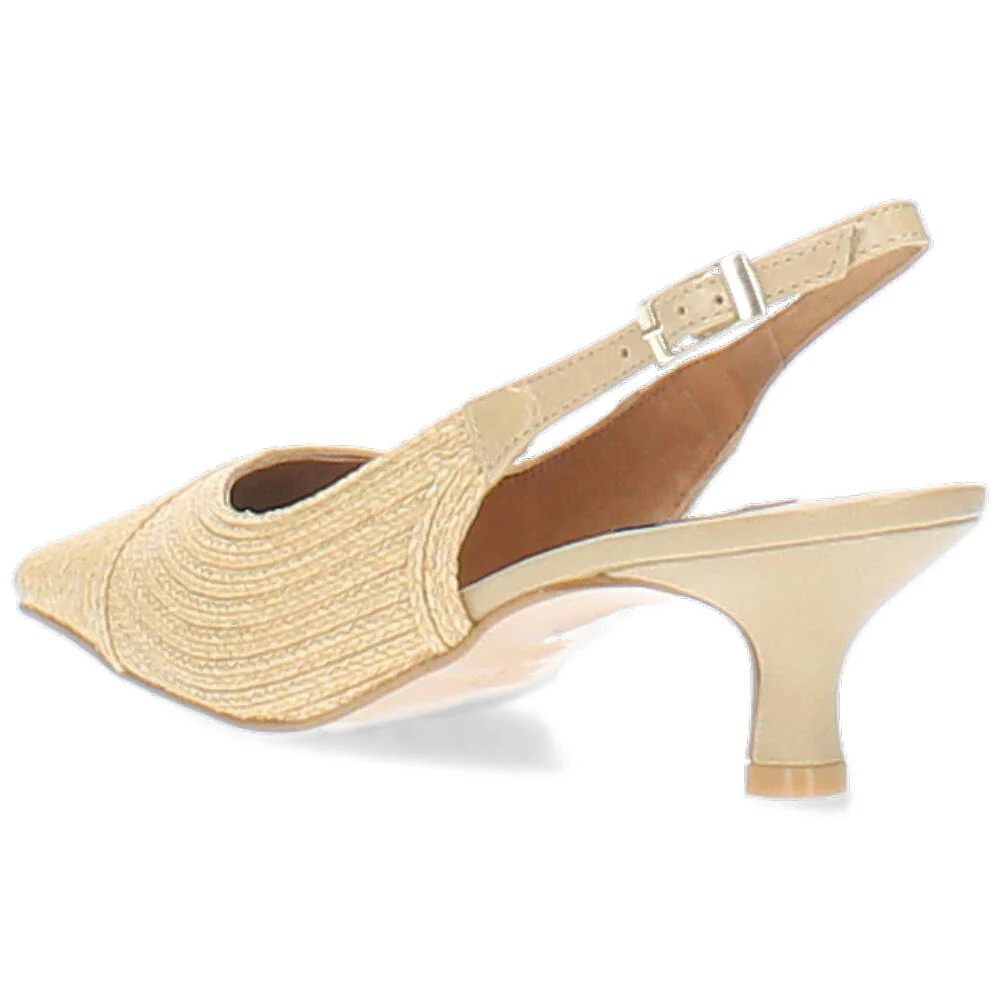 beige slingback - Image 4