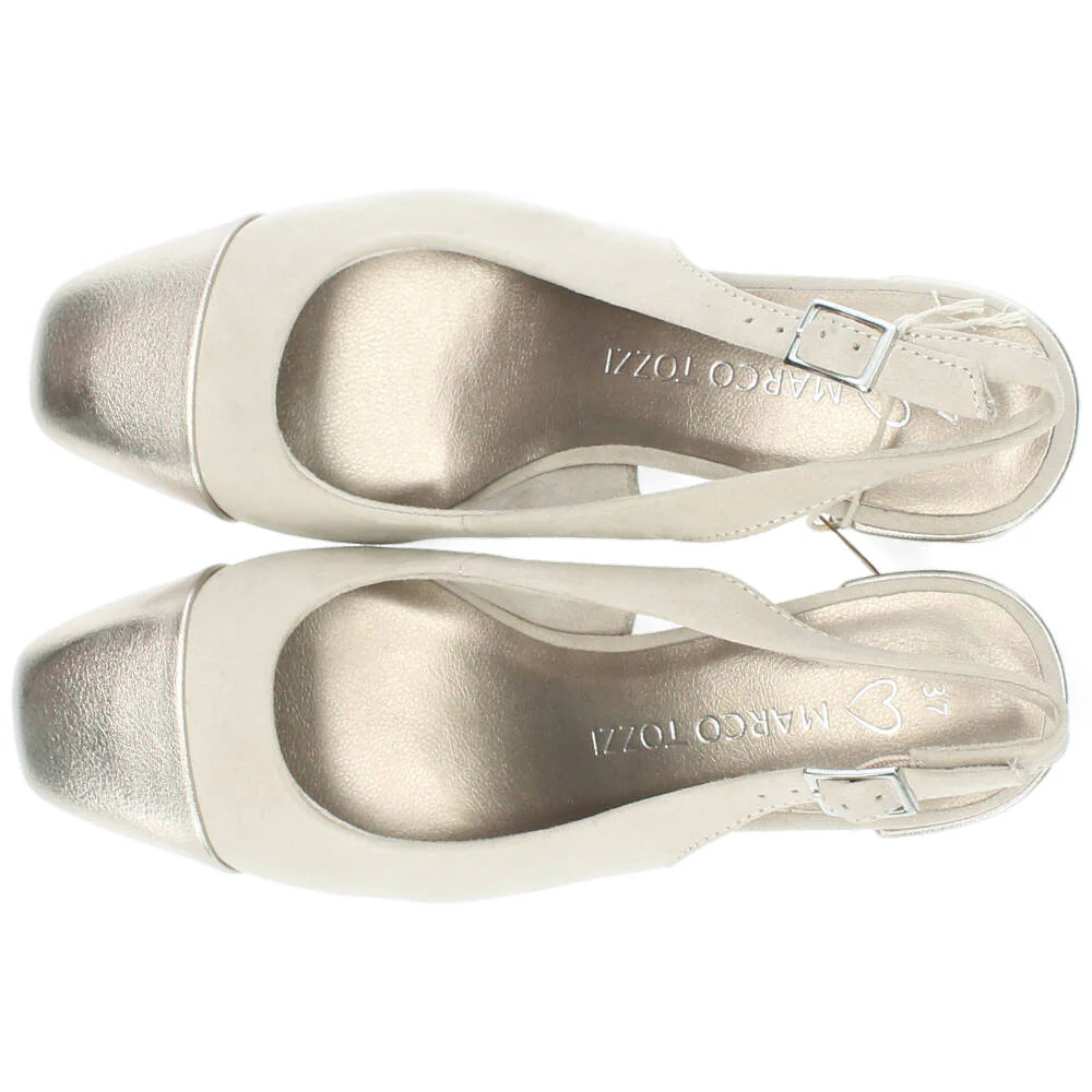 beige slingback - Image 2
