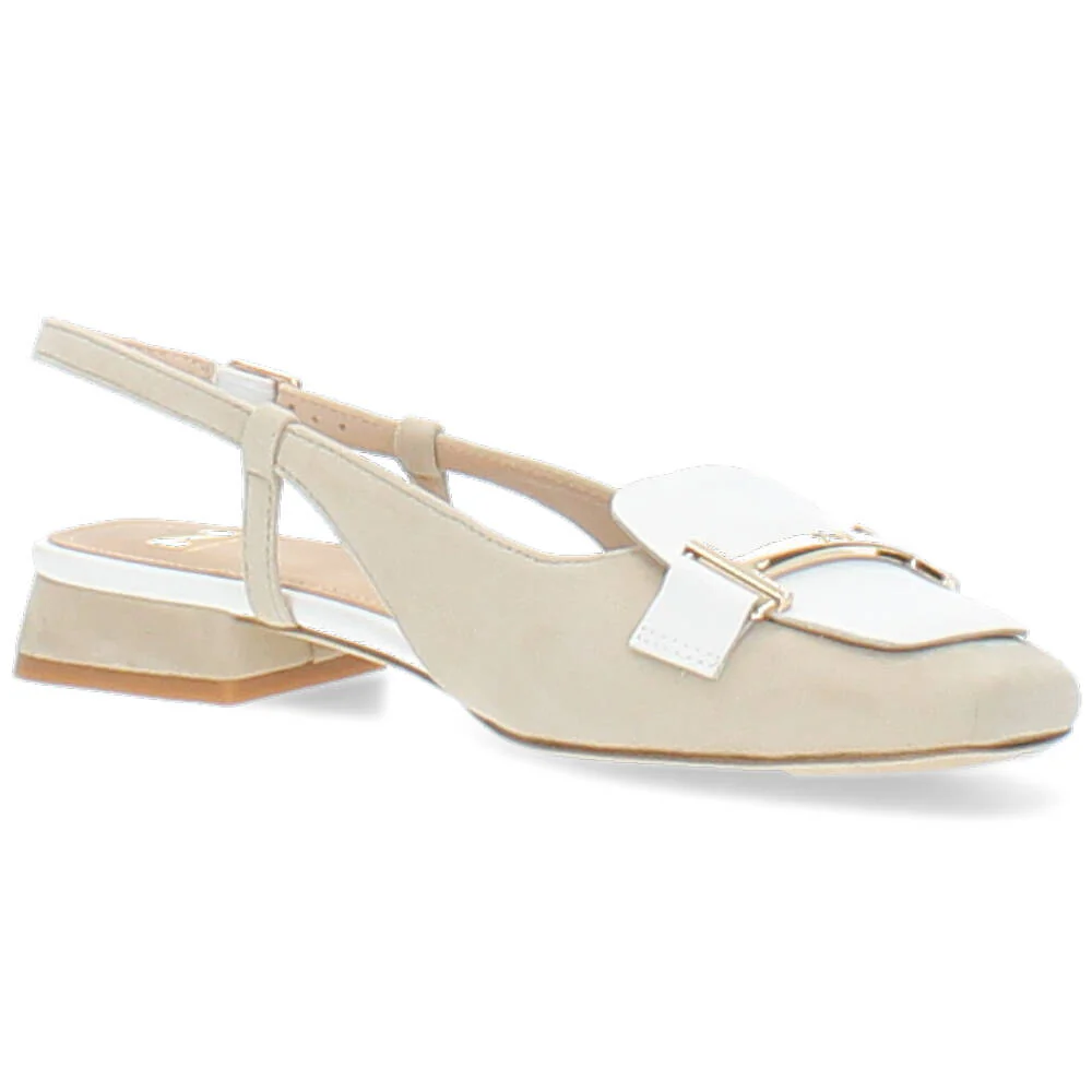 beige slingback - Image 4
