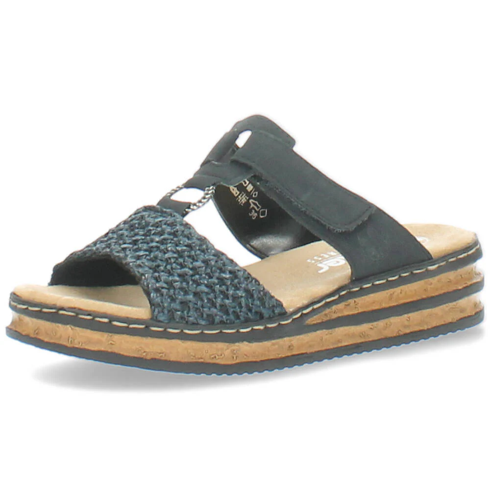 blauwe slipper