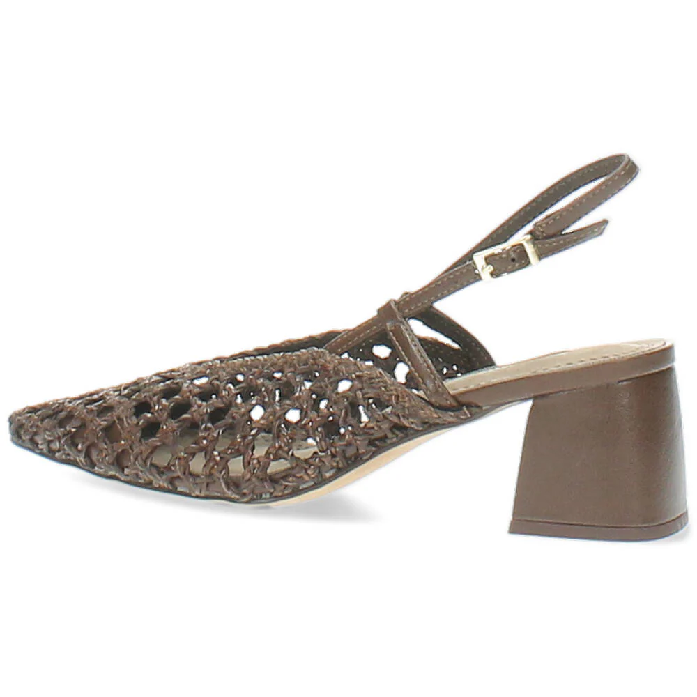 bruine slingback - Image 4