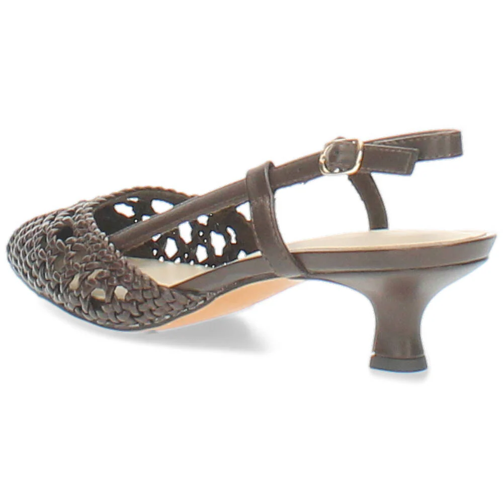bruine slingback - Image 4