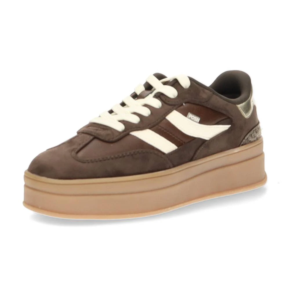 bruine sneaker