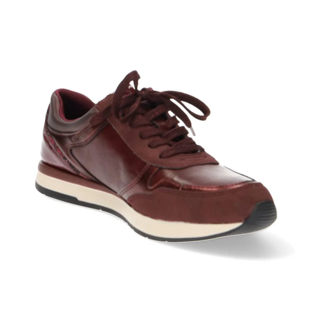 burgundy sneaker - Image 4