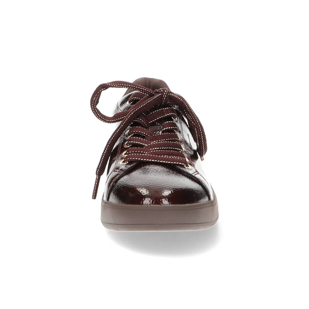 burgundy sneaker - Image 4