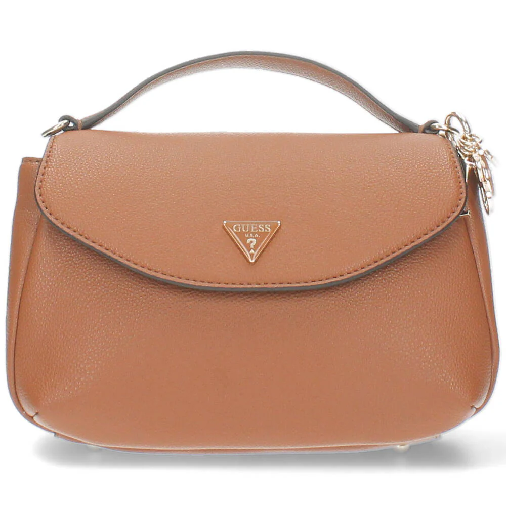 cognac handtas