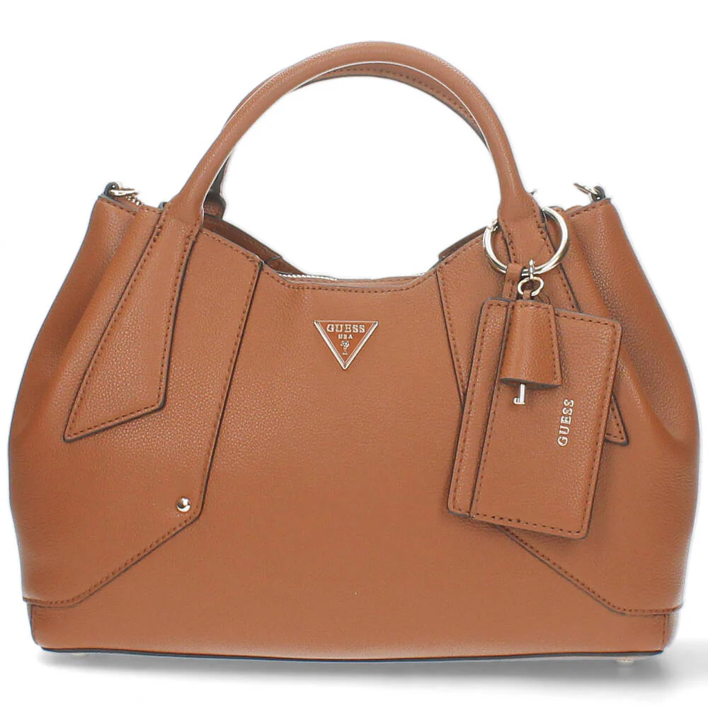 cognac handtas