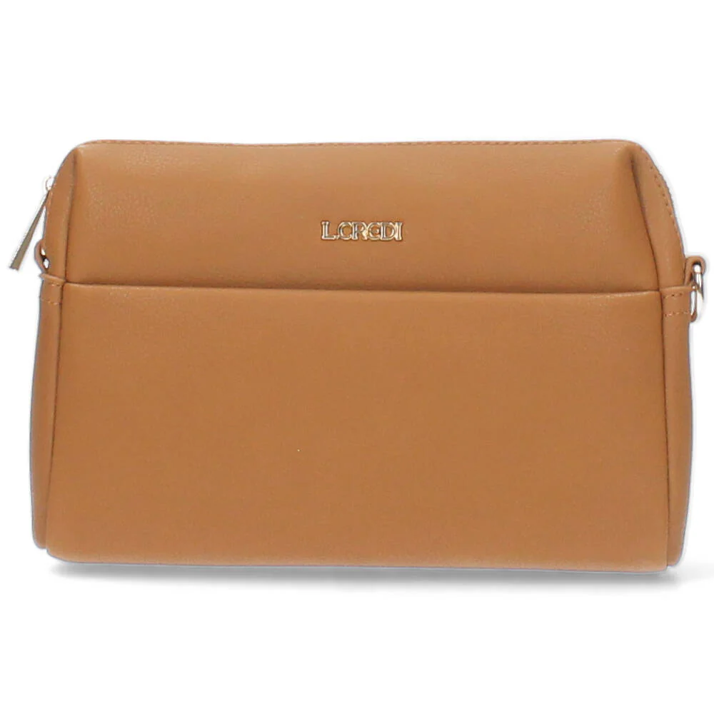 cognac handtas