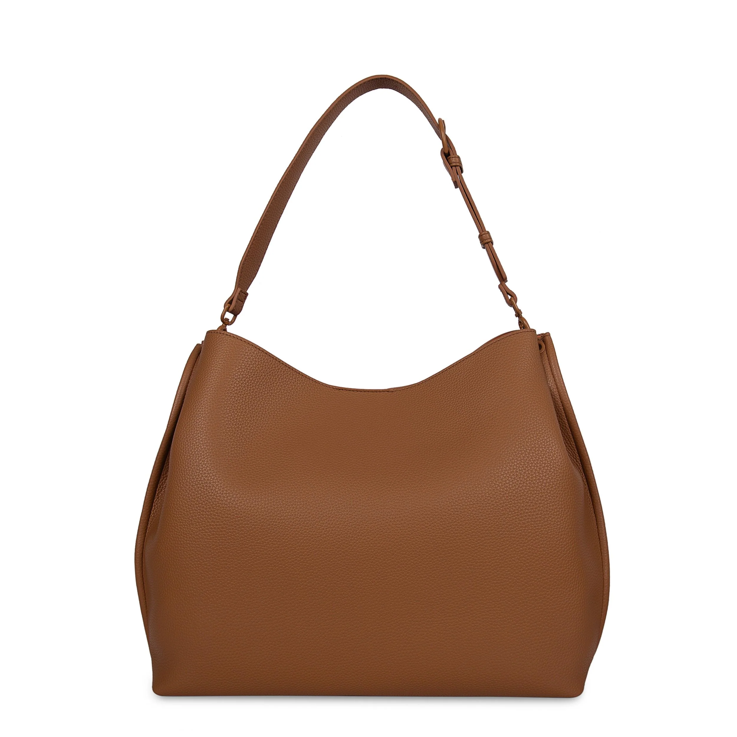 cognac handtas - Image 2