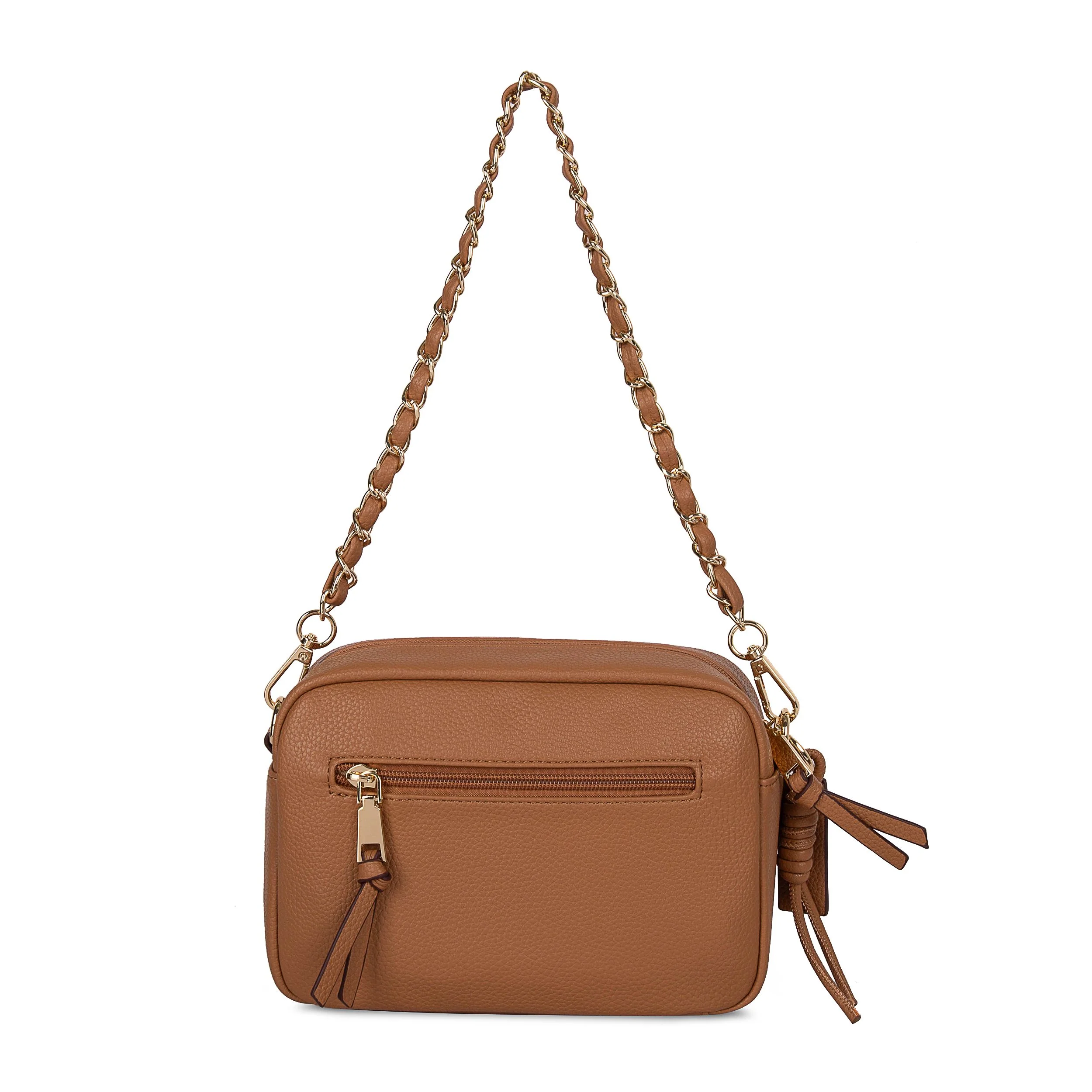 cognac handtas - Image 2
