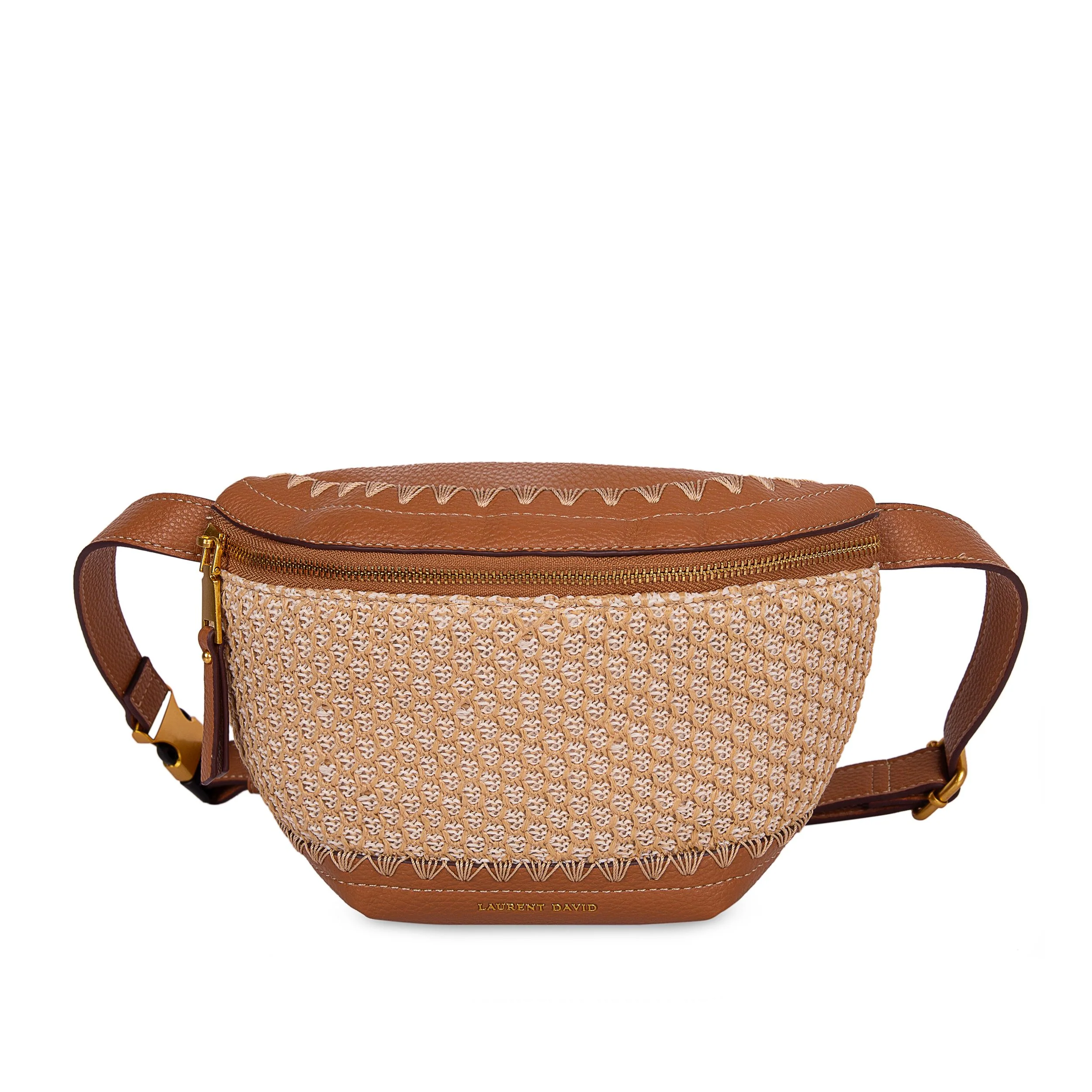 cognac handtas