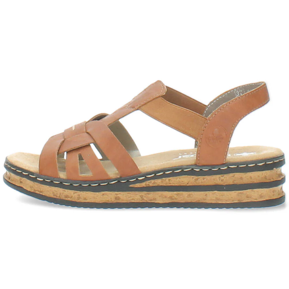 cognac sandaal - Image 2