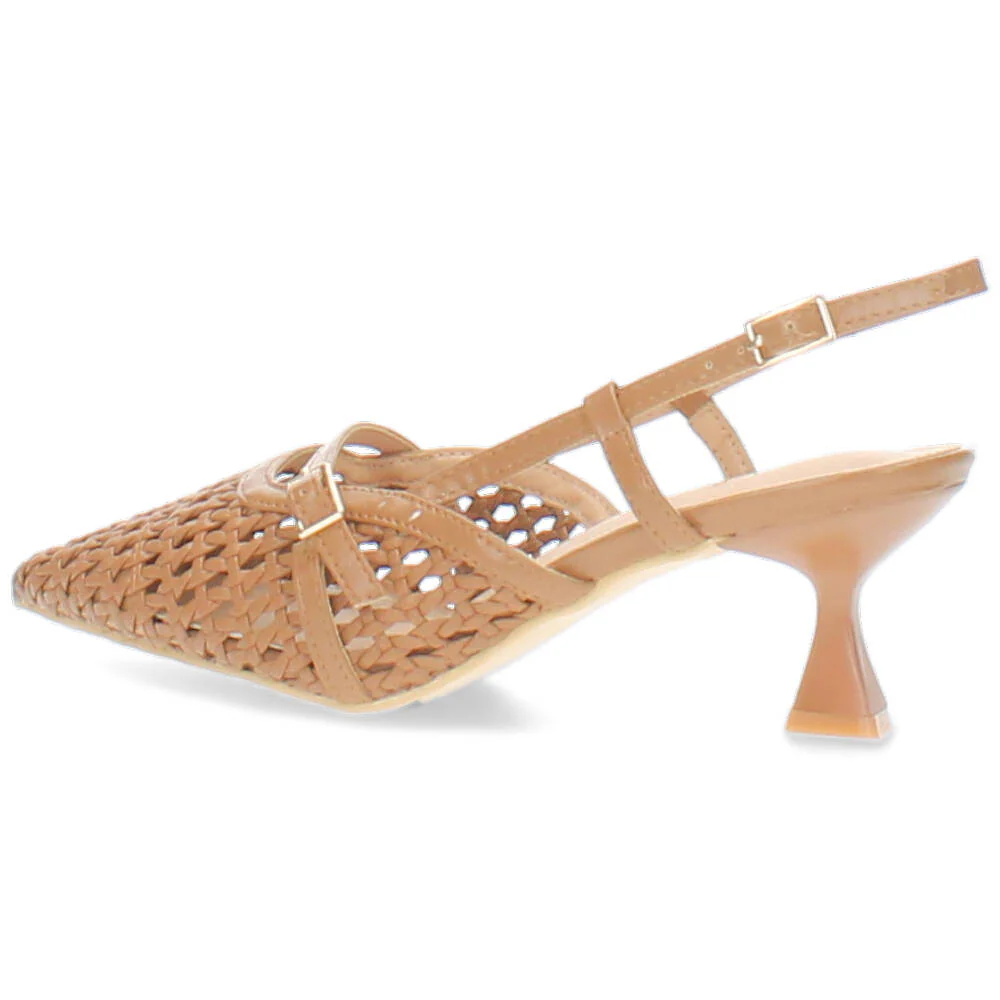 cognac slingback - Image 4