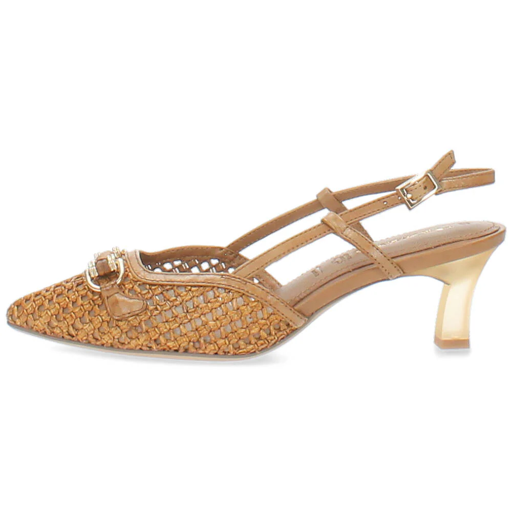 cognac slingback - Image 2