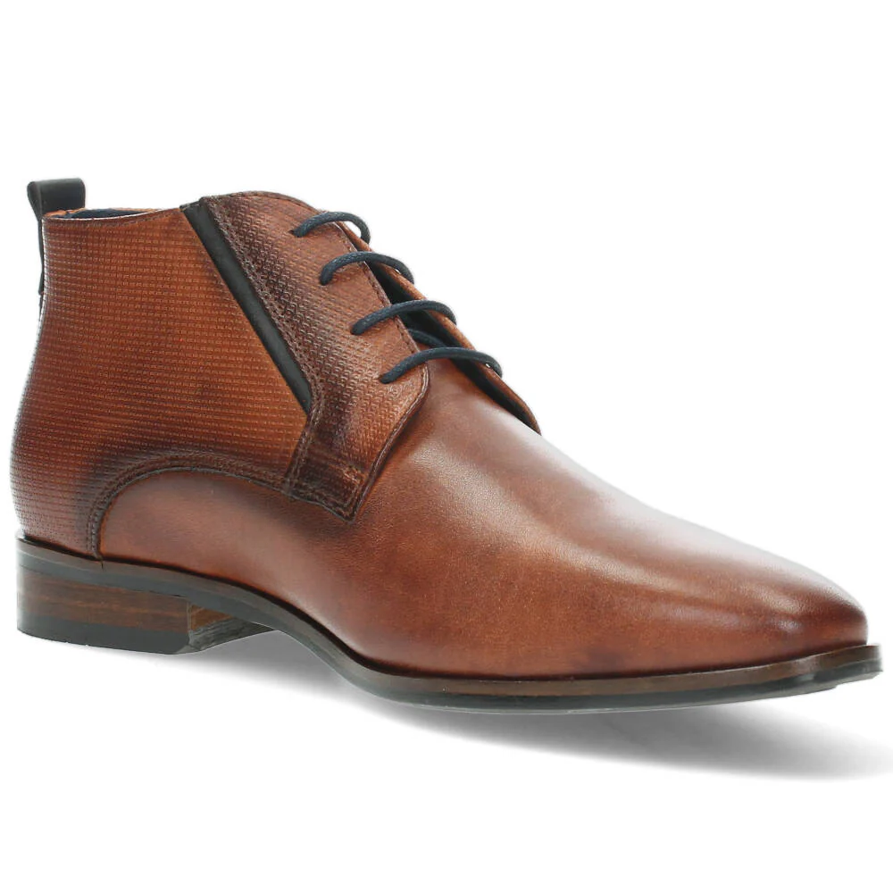 Cognac veterschoenen Estoril - Image 4