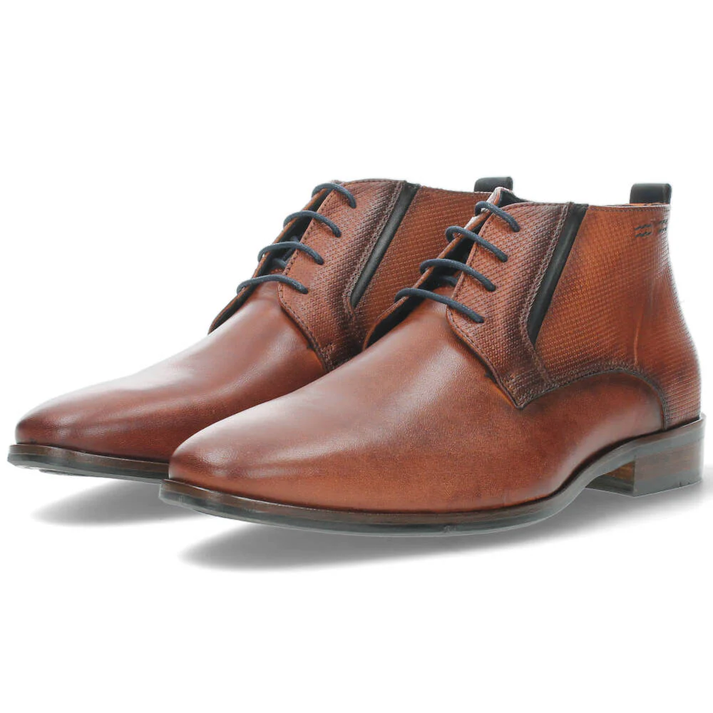 Cognac veterschoenen Estoril - Image 5