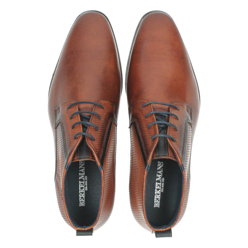 Cognac veterschoenen Estoril - Image 6