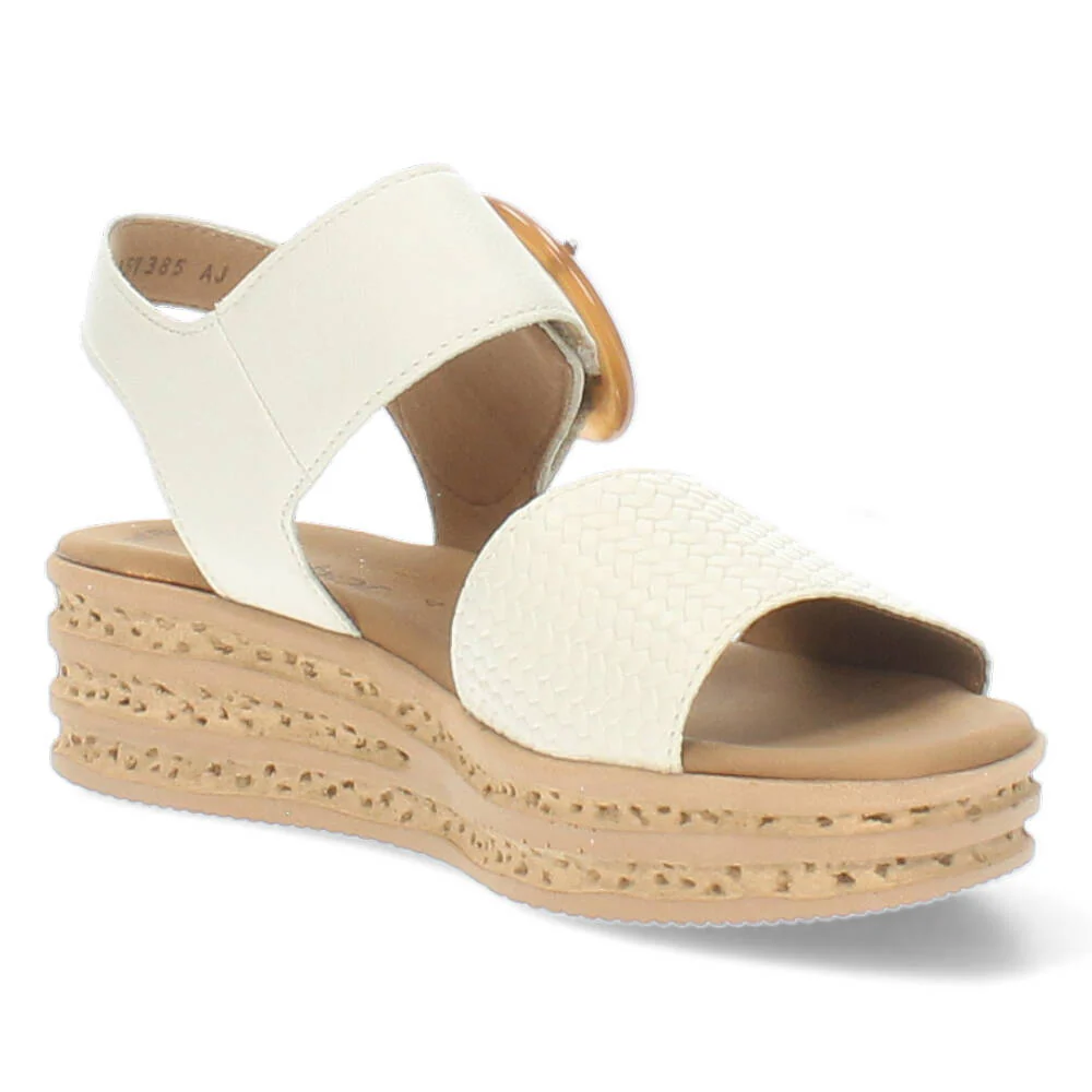 Crème kleurige sandalen - Image 4
