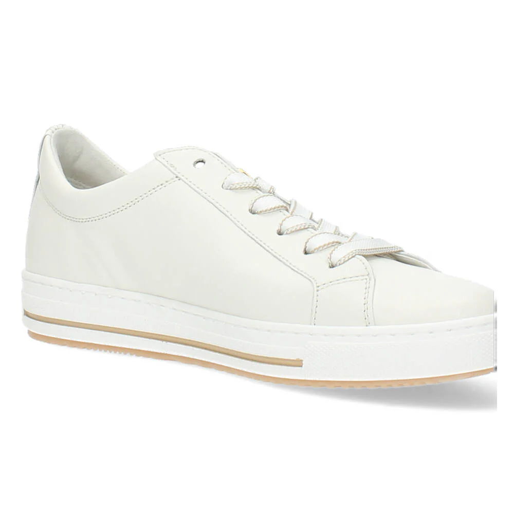 Crème kleurige sneakers - Image 4