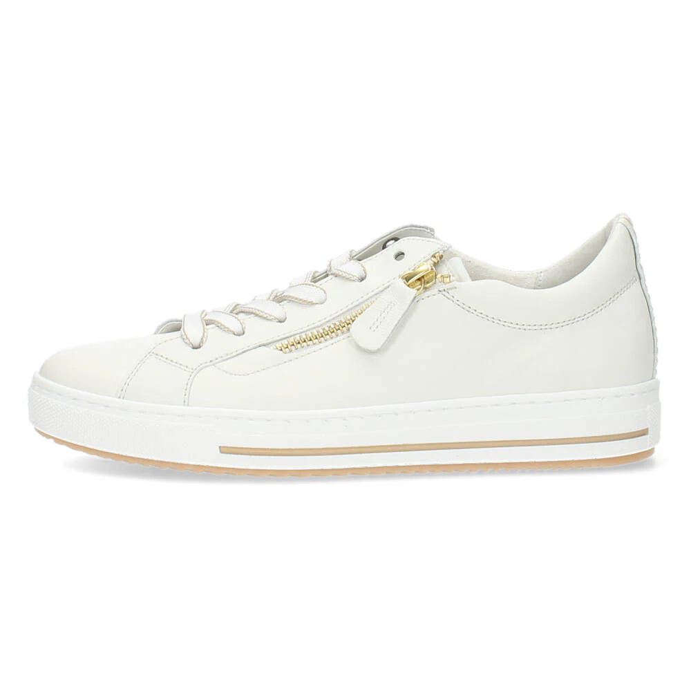 Crème kleurige sneakers - Image 5