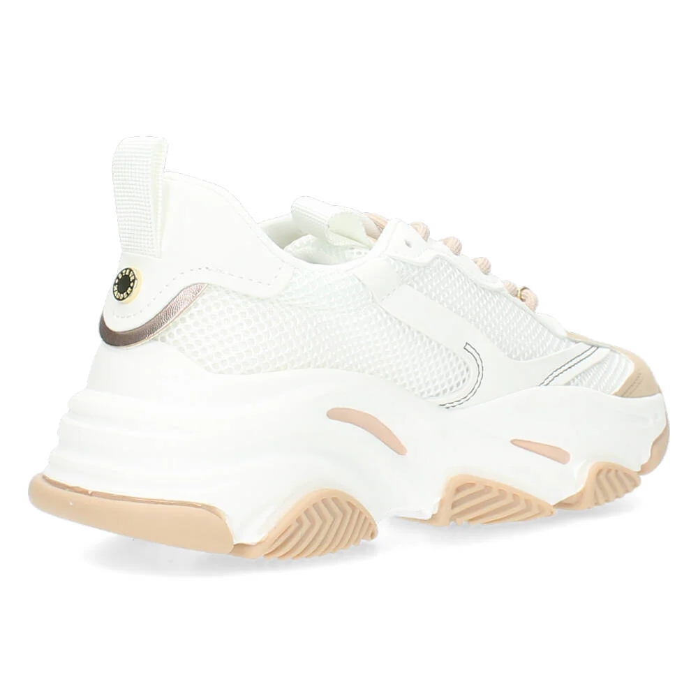 Crème kleurige sneakers - Image 3