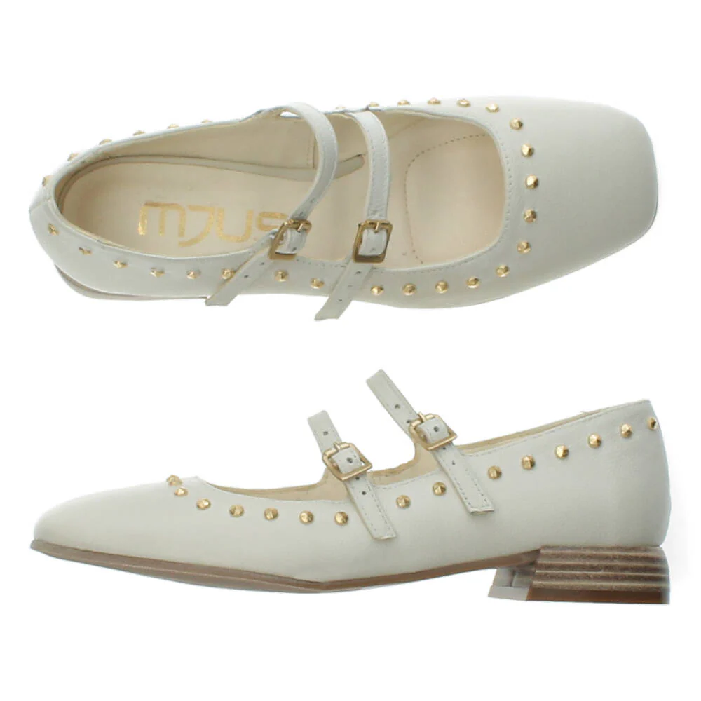 Ecru ballerina's - Image 6