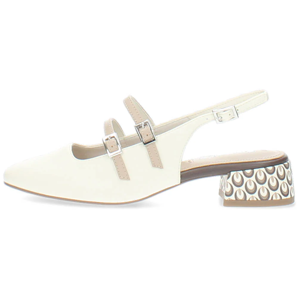 ecru slingback - Image 2