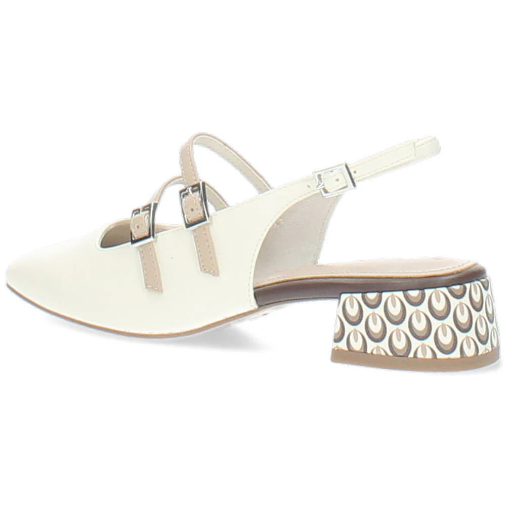 ecru slingback - Image 3