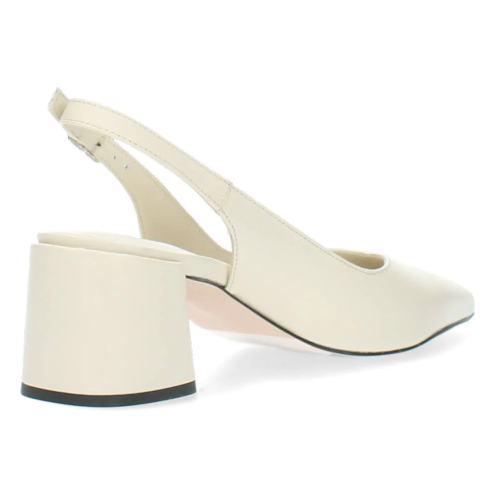 Ecru slingbacks - Image 3