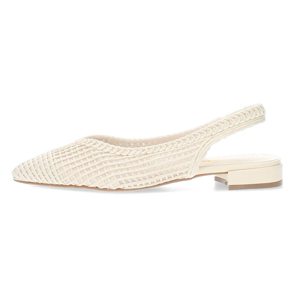 Ecru slingbacks - Image 5