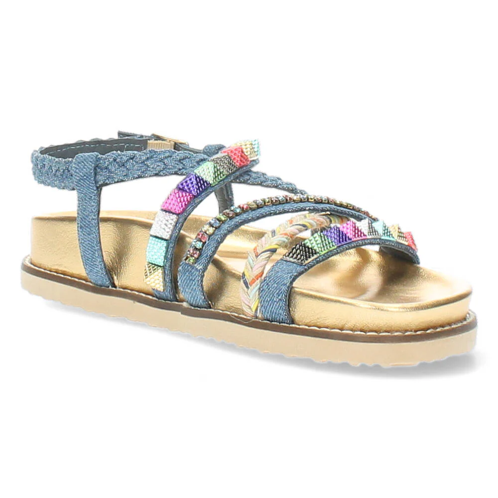 Jeansblauwe sandalen - Image 4