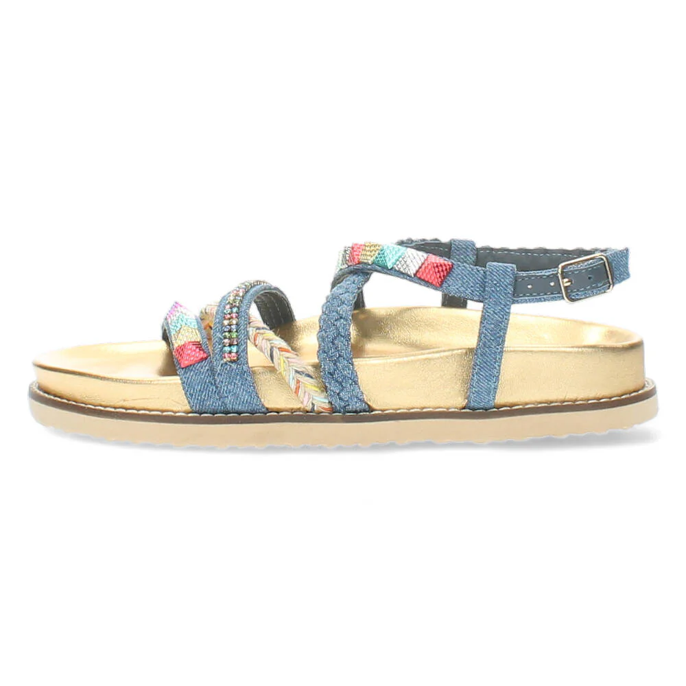 Jeansblauwe sandalen - Image 5
