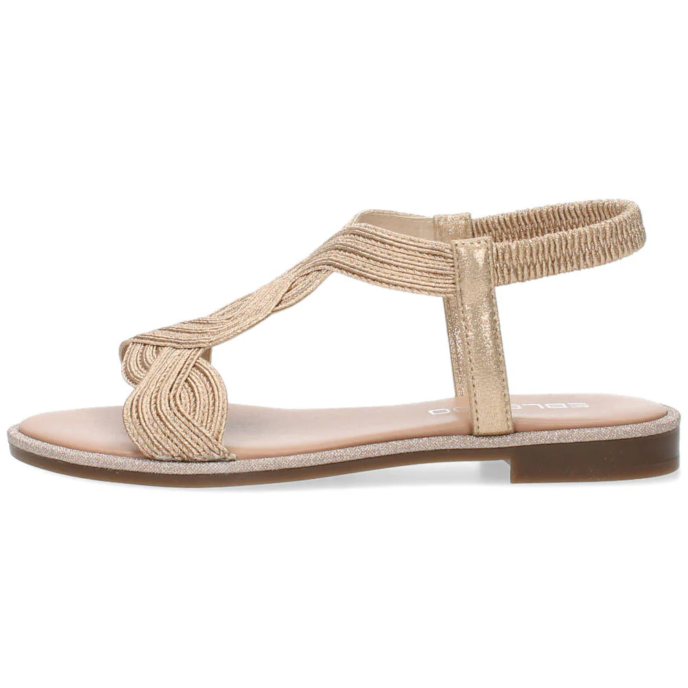 Metallic rose sandalen - Image 5