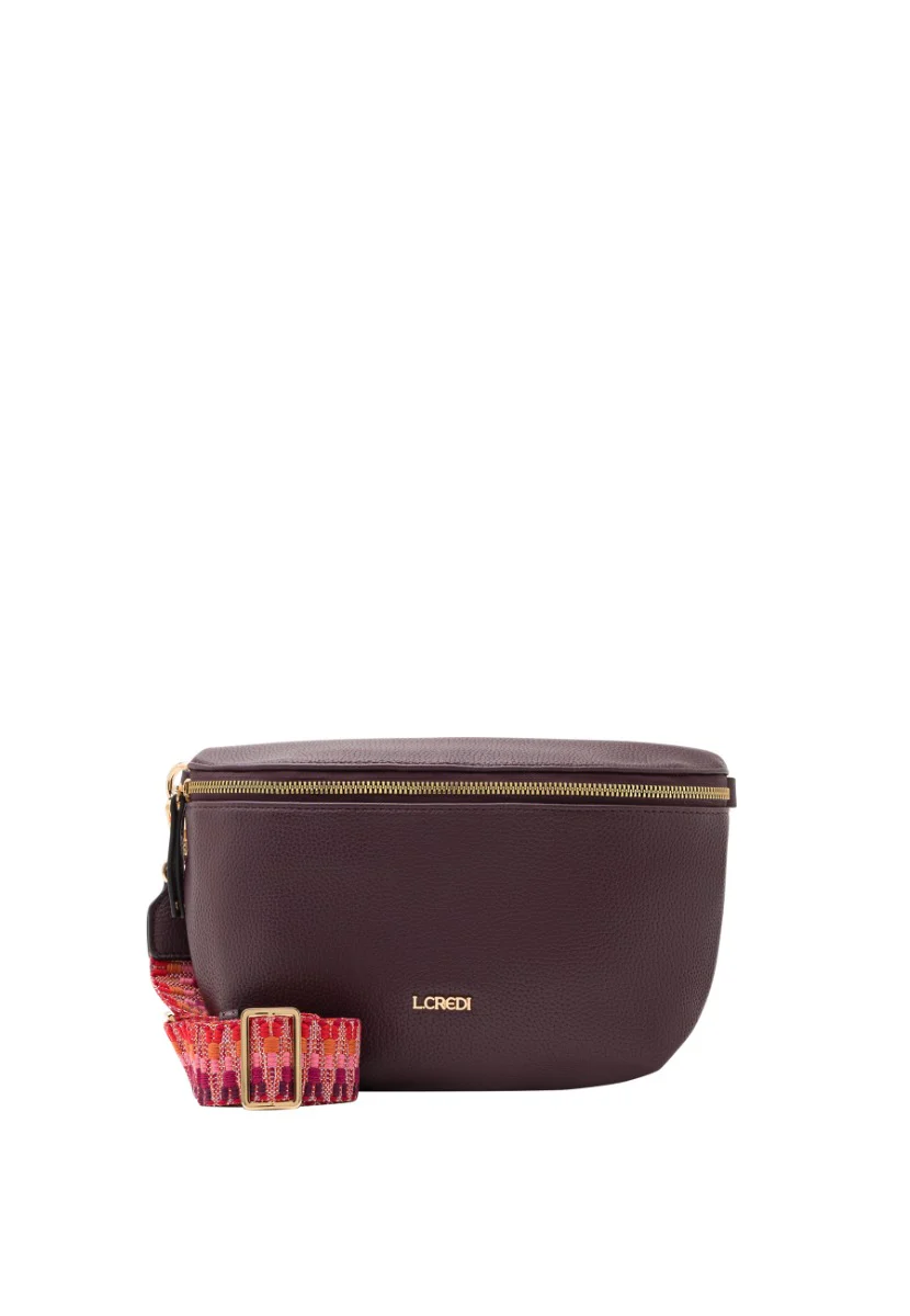Paarse crossbody
