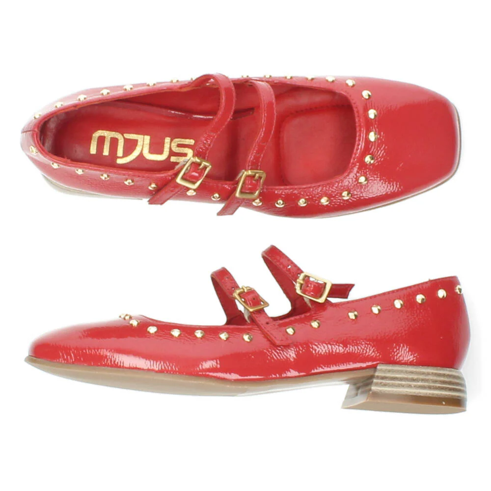 Rode ballerina's - Image 6