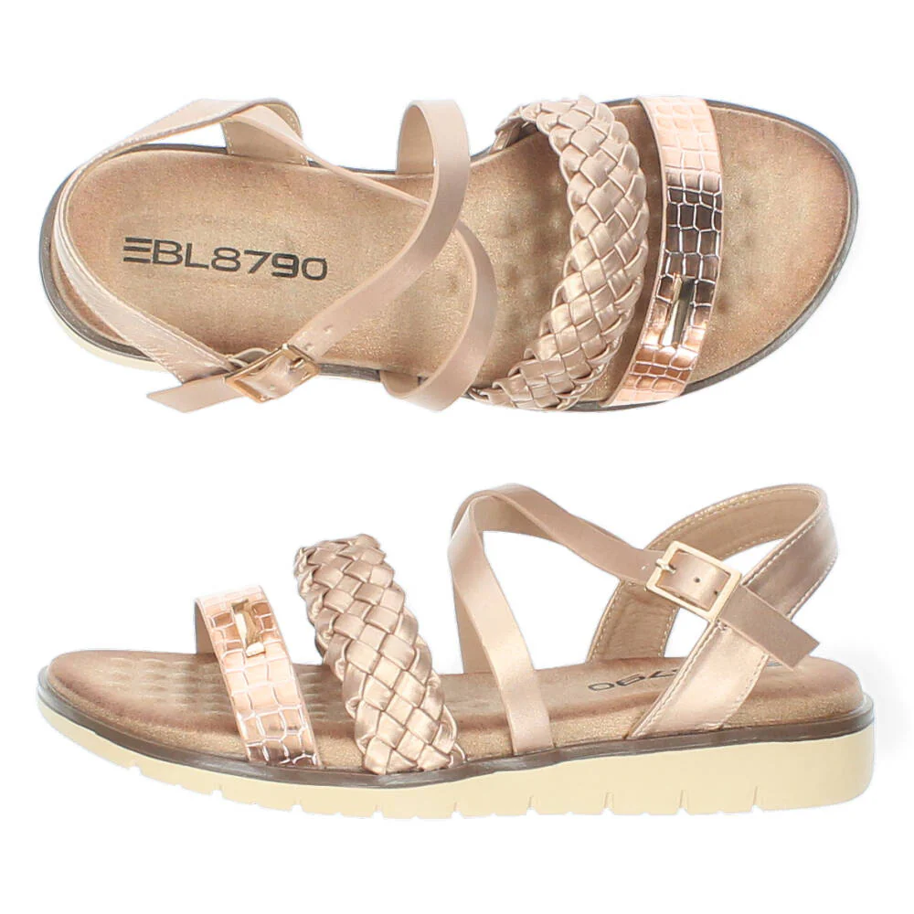 Rosé gouden sandalen - Image 6