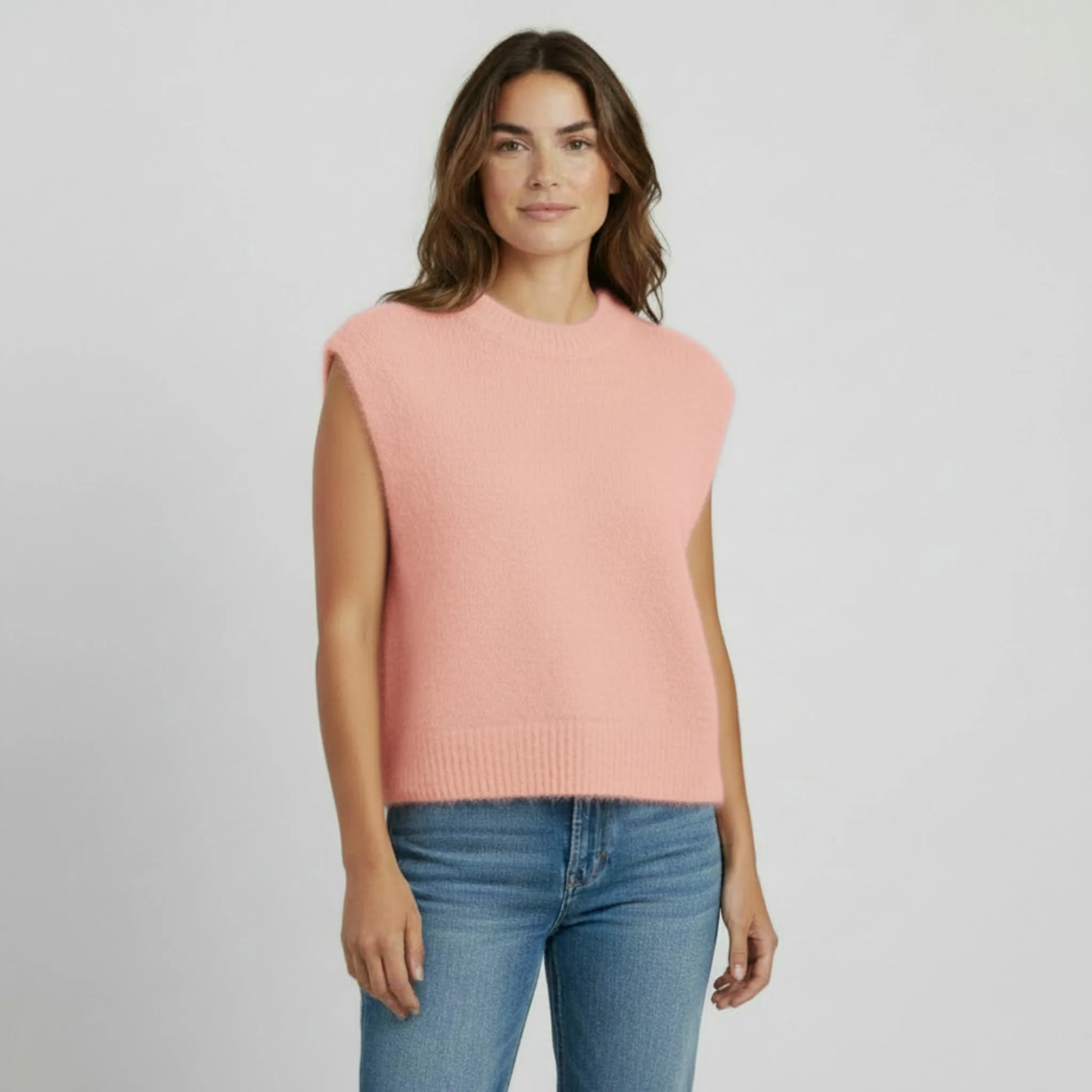 roze debardeur