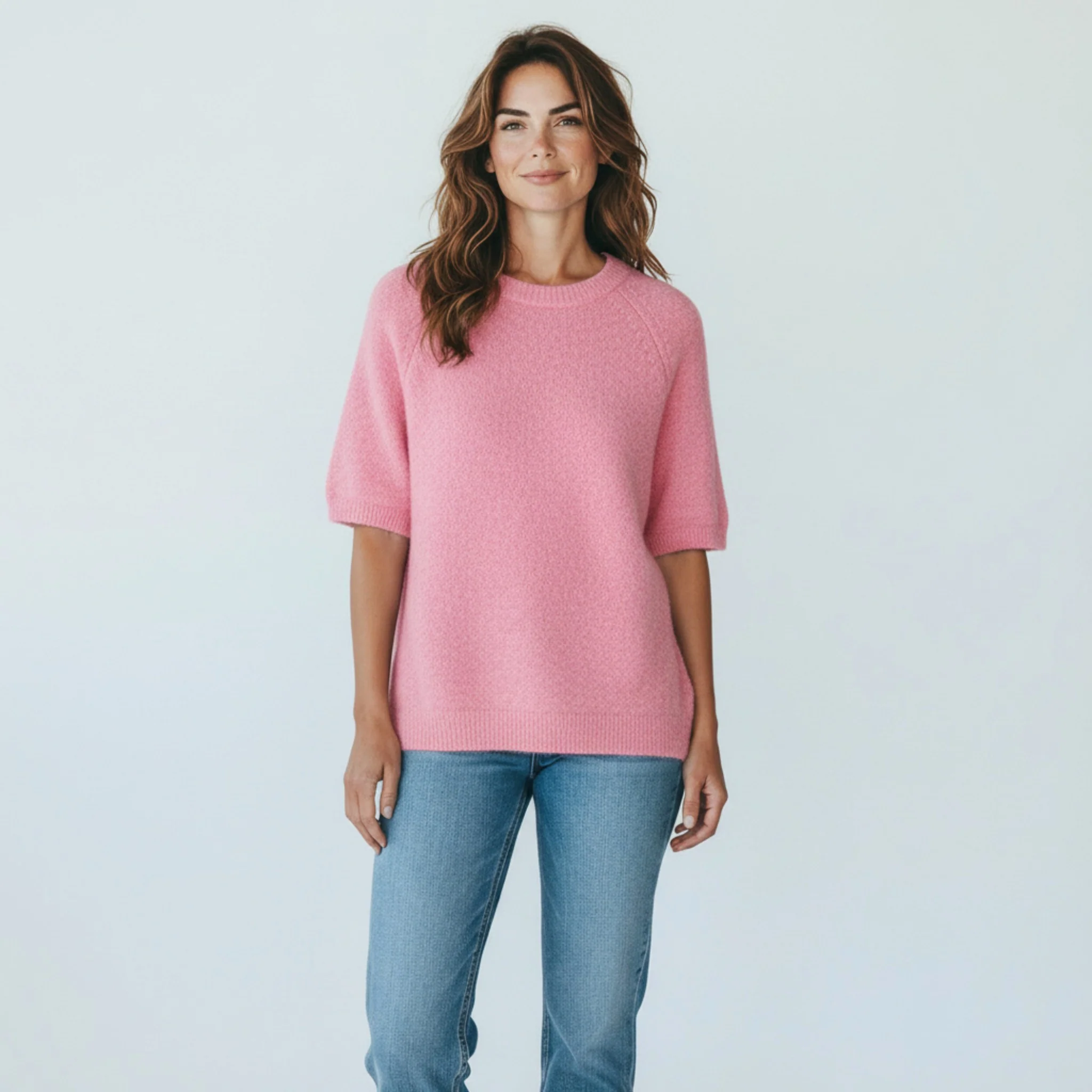 roze trui