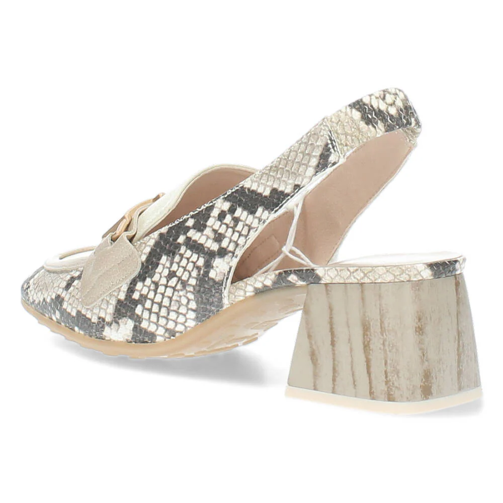 Slangenprint slingbacks - Image 2