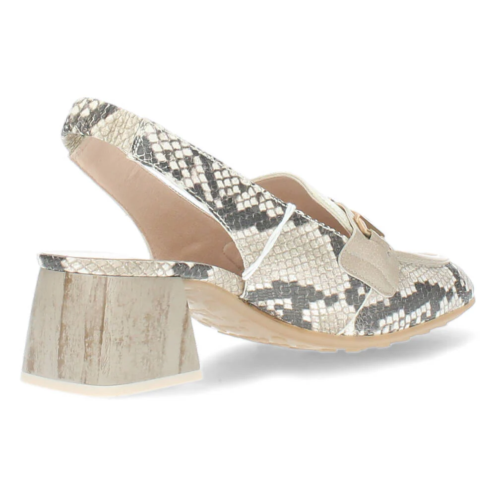 Slangenprint slingbacks - Image 3