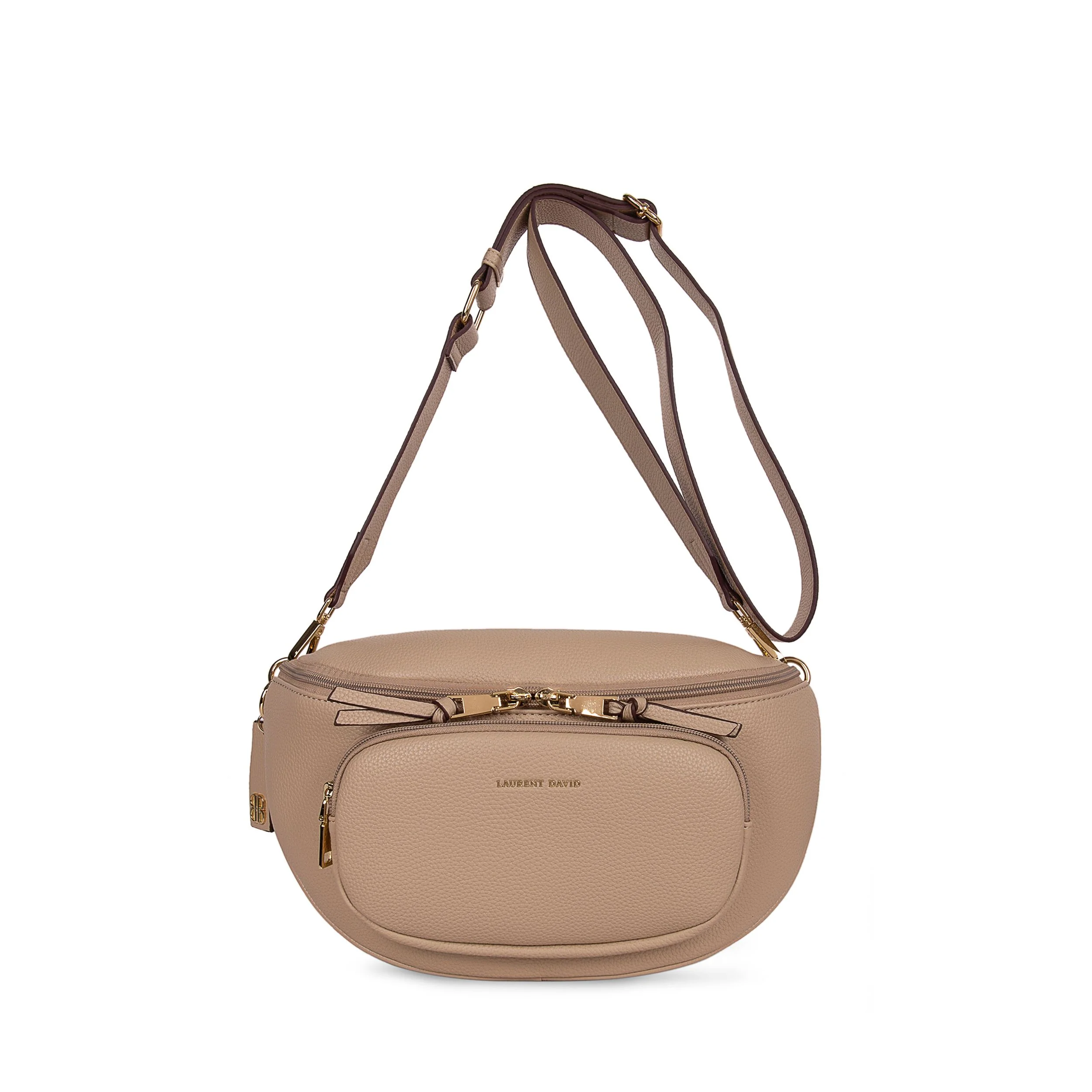 taupe handtas
