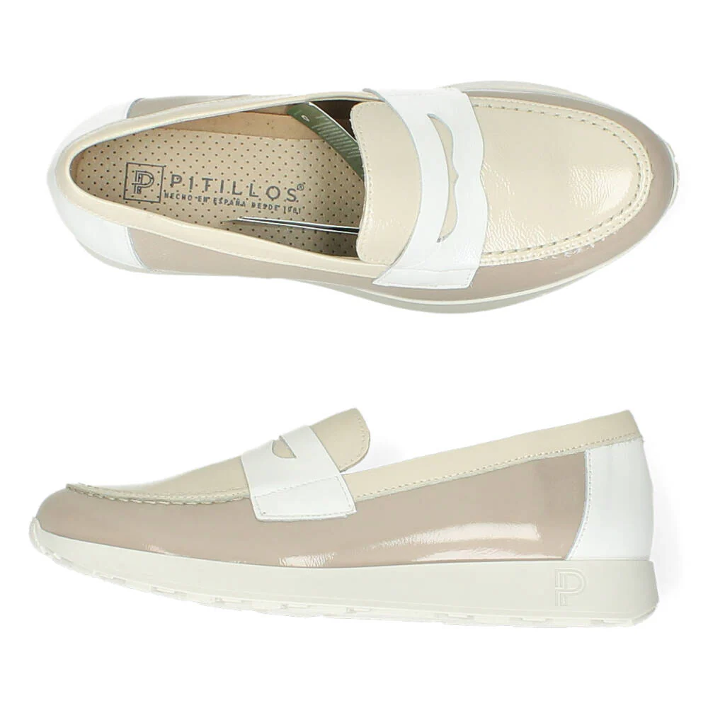 Taupe loafers - Image 6